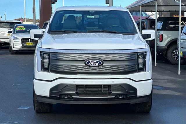 new 2024 Ford F-150 Lightning car, priced at $74,590