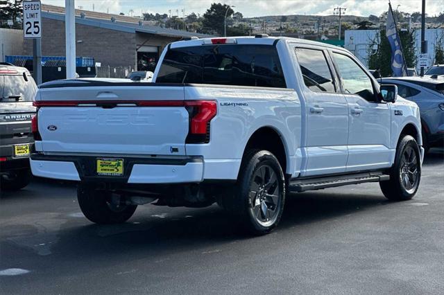 new 2024 Ford F-150 Lightning car, priced at $74,590