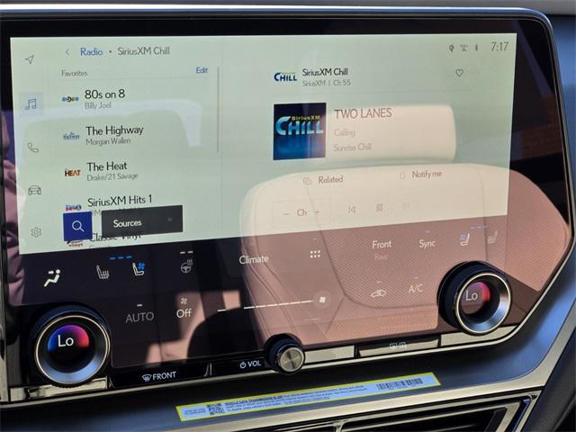 new 2025 Lexus TX 350 car, priced at $62,398