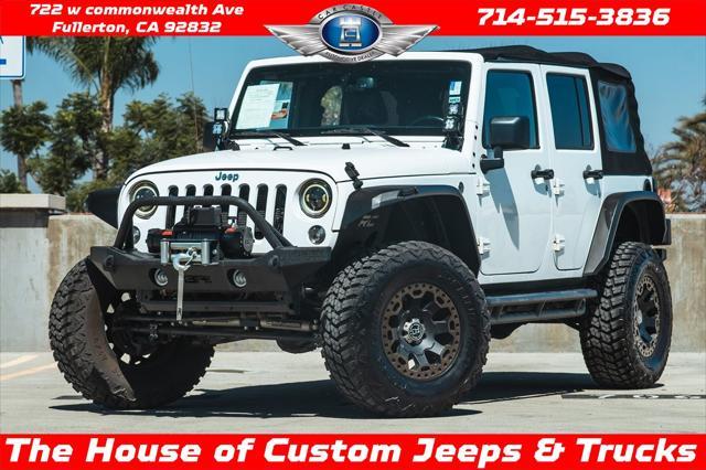 used 2018 Jeep Wrangler JK Unlimited car, priced at $24,995