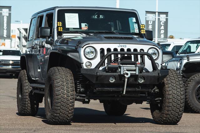 used 2018 Jeep Wrangler JK Unlimited car, priced at $23,995