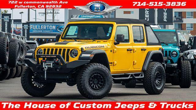 used 2021 Jeep Wrangler Unlimited car, priced at $43,599