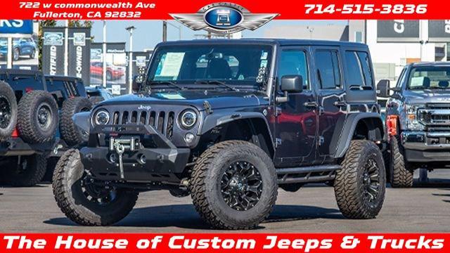 used 2018 Jeep Wrangler JK Unlimited car, priced at $29,995