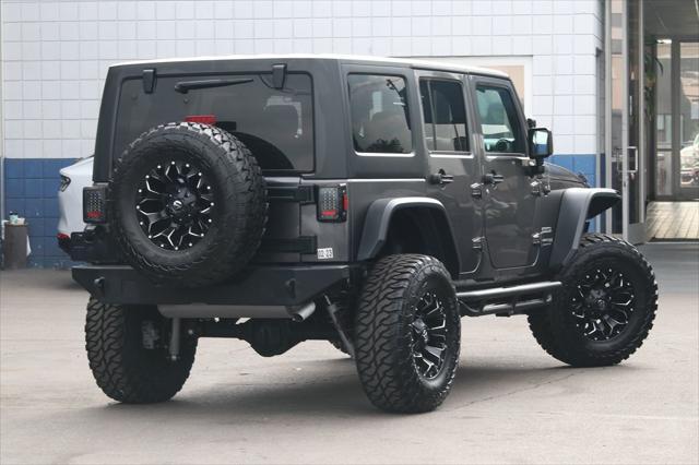 used 2018 Jeep Wrangler JK Unlimited car, priced at $25,995