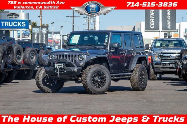 used 2018 Jeep Wrangler JK Unlimited car, priced at $25,995