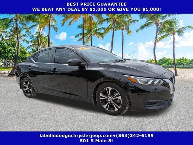 used 2021 Nissan Sentra car, priced at $16,984