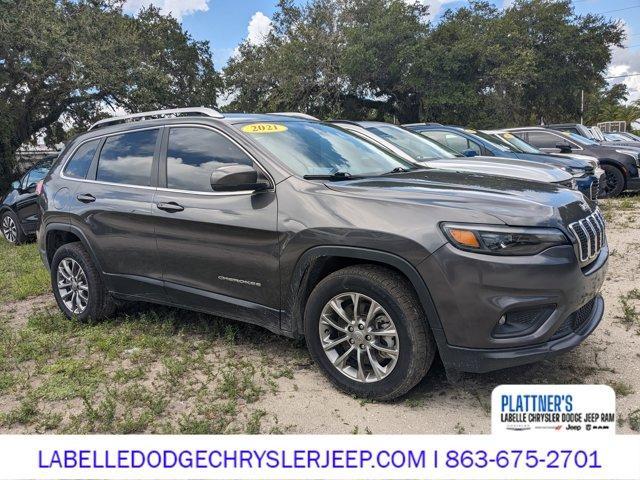 used 2021 Jeep Cherokee car, priced at $18,984