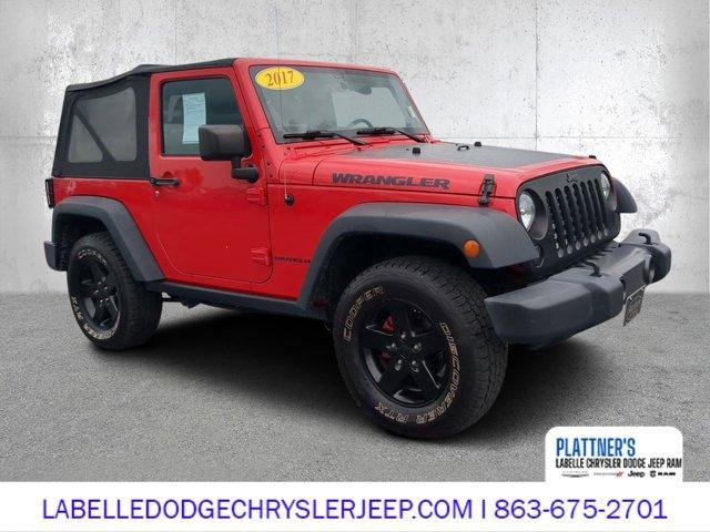 used 2017 Jeep Wrangler car, priced at $13,784