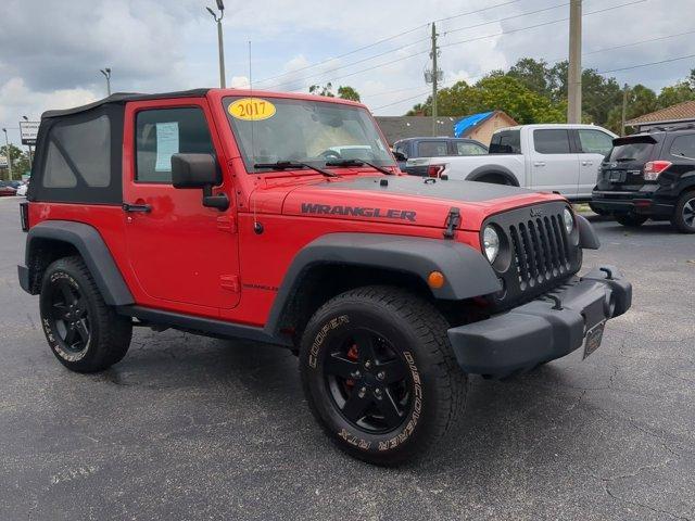 used 2017 Jeep Wrangler car, priced at $13,784