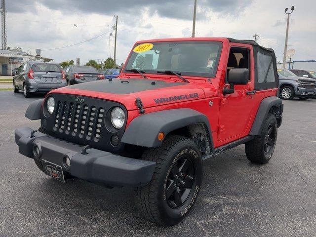 used 2017 Jeep Wrangler car, priced at $13,784