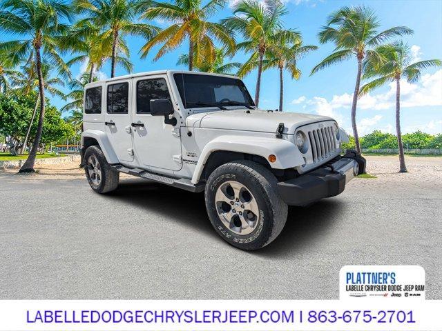 used 2017 Jeep Wrangler Unlimited car, priced at $20,284