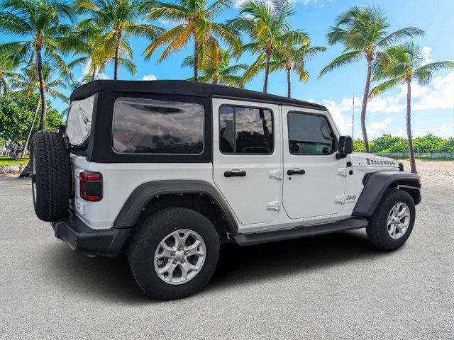 used 2021 Jeep Wrangler Unlimited car, priced at $30,584