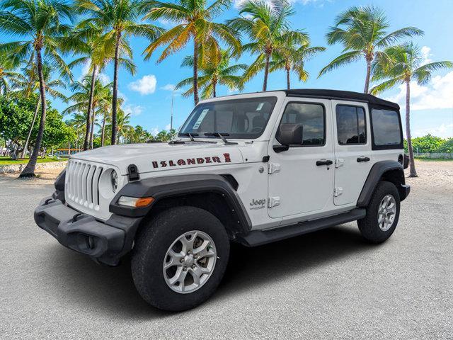 used 2021 Jeep Wrangler Unlimited car, priced at $30,584