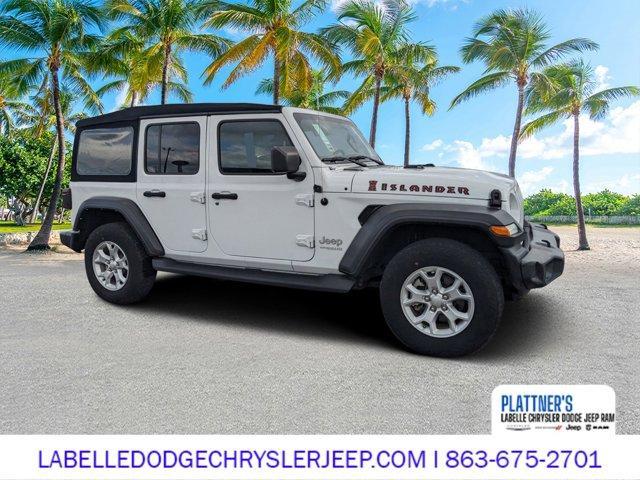 used 2021 Jeep Wrangler Unlimited car, priced at $30,584