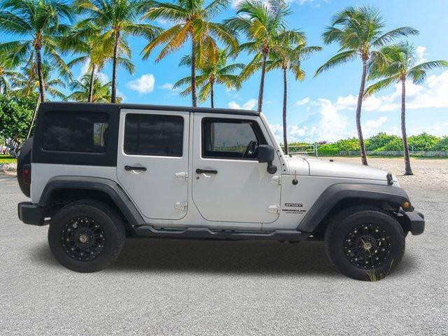 used 2014 Jeep Wrangler Unlimited car, priced at $12,484