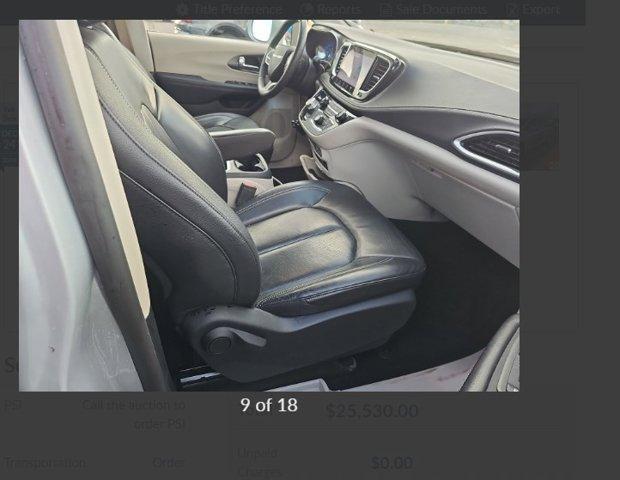 used 2022 Chrysler Pacifica car, priced at $25,784