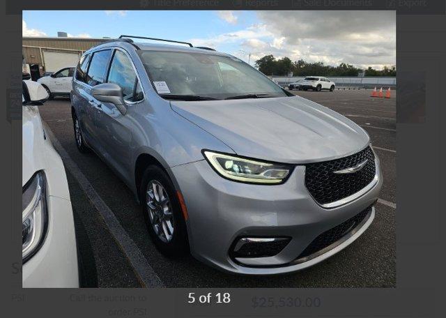 used 2022 Chrysler Pacifica car, priced at $25,784