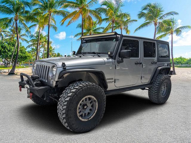 used 2015 Jeep Wrangler Unlimited car, priced at $16,484