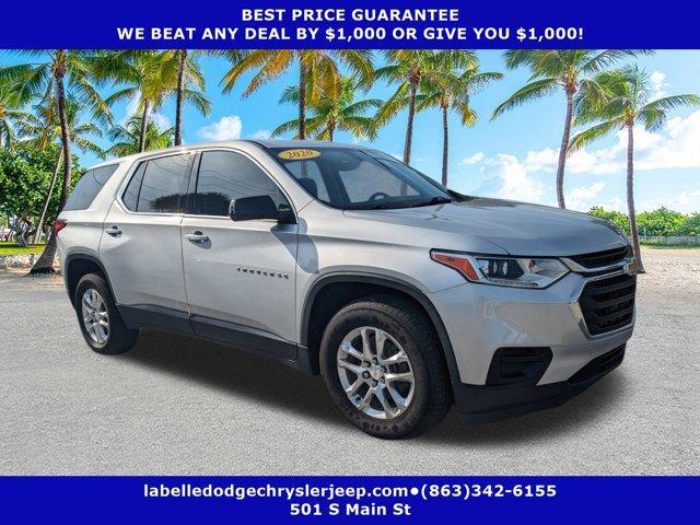 used 2020 Chevrolet Traverse car, priced at $16,884