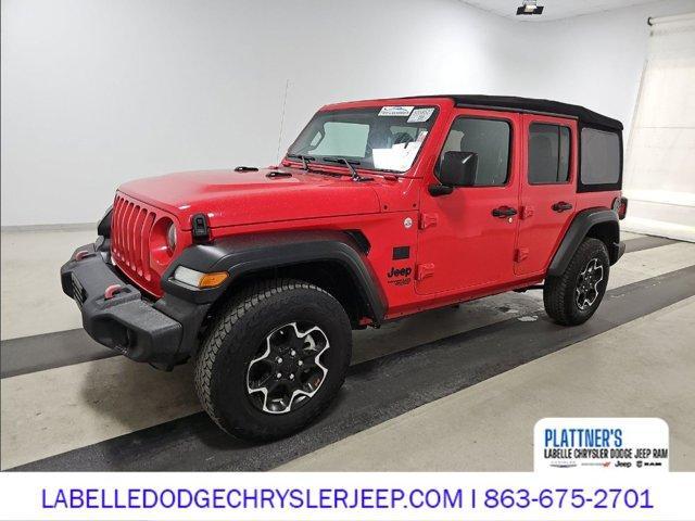 used 2021 Jeep Wrangler Unlimited car, priced at $30,460