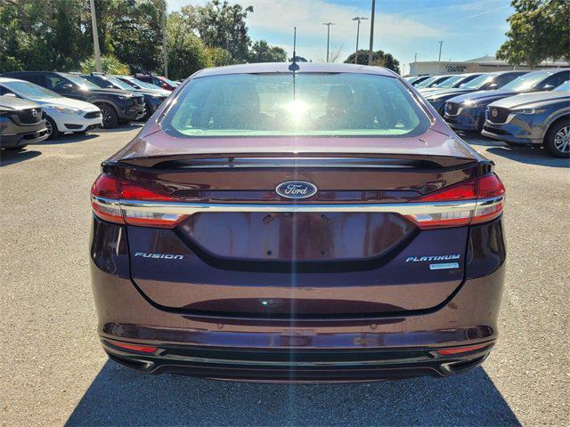 used 2018 Ford Fusion car, priced at $10,000
