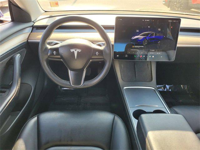 used 2022 Tesla Model 3 car, priced at $21,500