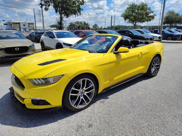 used 2015 Ford Mustang car, priced at $16,987