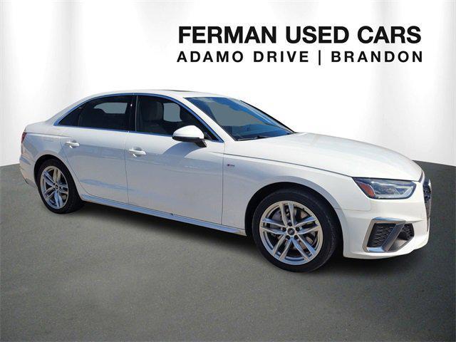 used 2021 Audi A4 car, priced at $20,000