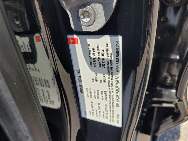 used 2018 Tesla Model 3 car, priced at $16,987