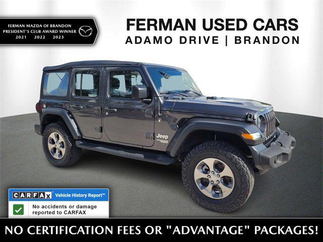 used 2020 Jeep Wrangler Unlimited car, priced at $20,988