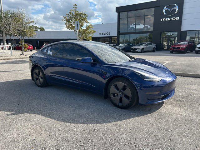 used 2021 Tesla Model 3 car, priced at $20,000