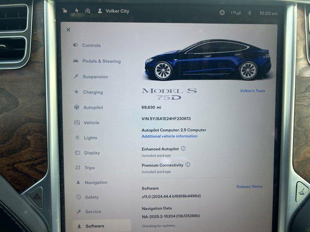 used 2017 Tesla Model S car, priced at $19,787