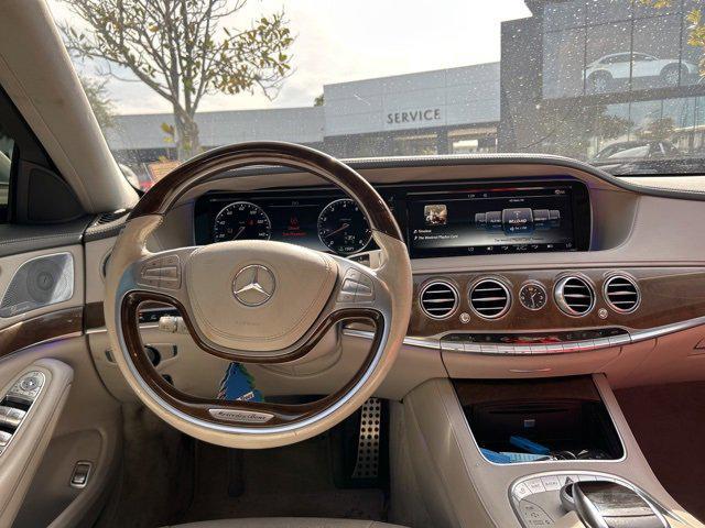 used 2015 Mercedes-Benz S-Class car, priced at $19,988
