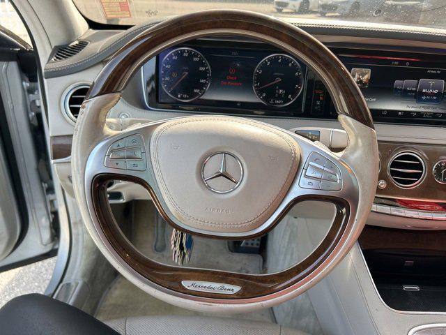 used 2015 Mercedes-Benz S-Class car, priced at $19,988