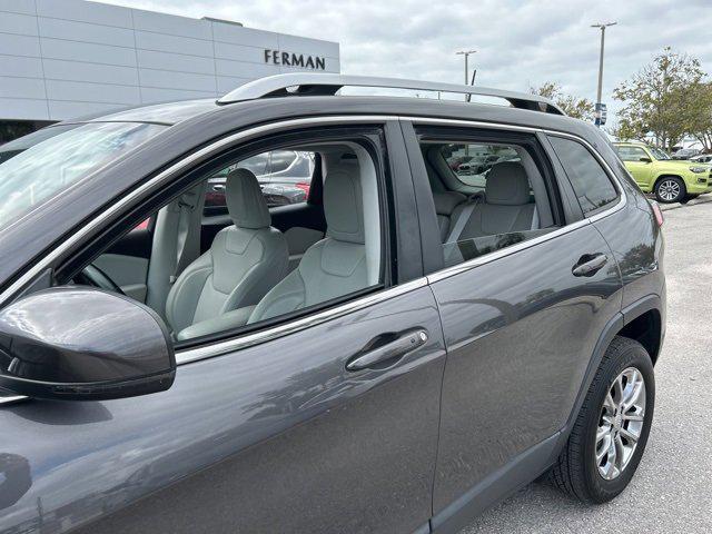 used 2021 Jeep Cherokee car, priced at $17,987