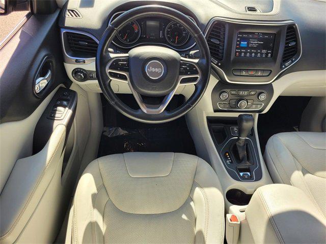 used 2021 Jeep Cherokee car, priced at $17,987