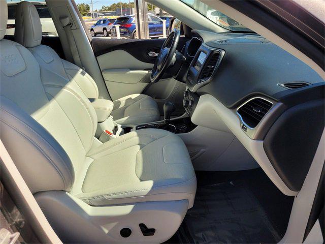 used 2021 Jeep Cherokee car, priced at $17,987