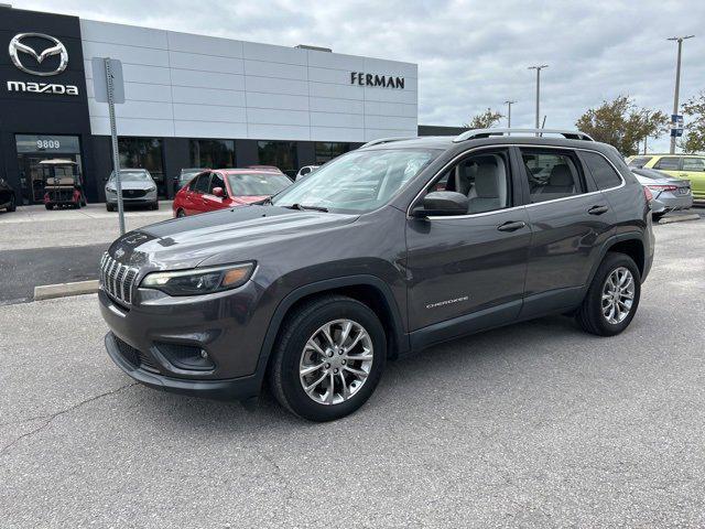 used 2021 Jeep Cherokee car, priced at $17,987