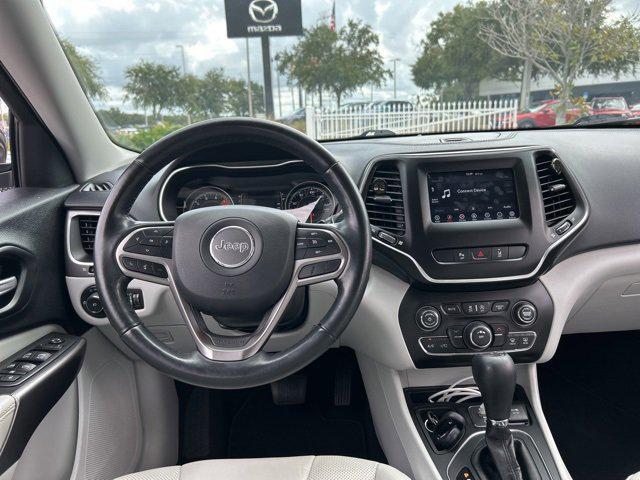 used 2021 Jeep Cherokee car, priced at $17,987