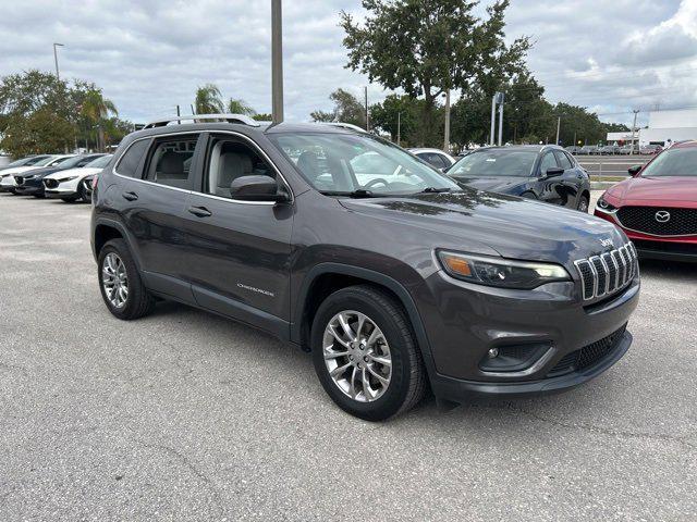 used 2021 Jeep Cherokee car, priced at $17,987