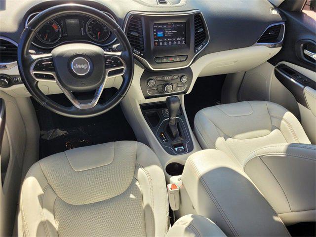 used 2021 Jeep Cherokee car, priced at $17,987