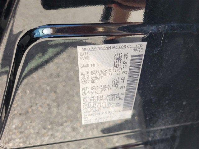 used 2020 Nissan Pathfinder car, priced at $20,000