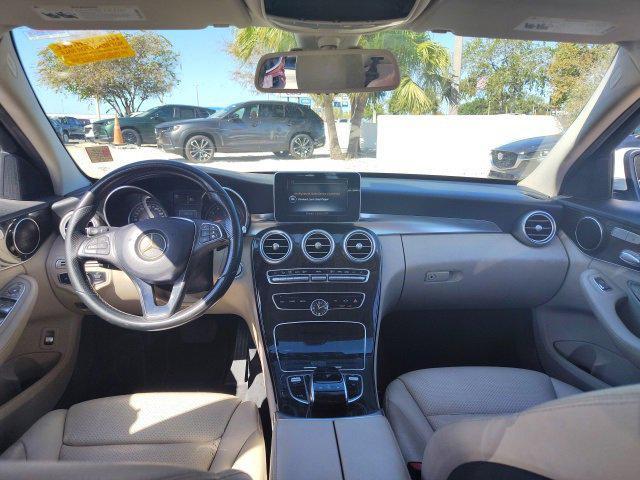 used 2015 Mercedes-Benz C-Class car, priced at $8,988