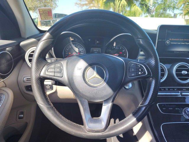 used 2015 Mercedes-Benz C-Class car, priced at $8,988
