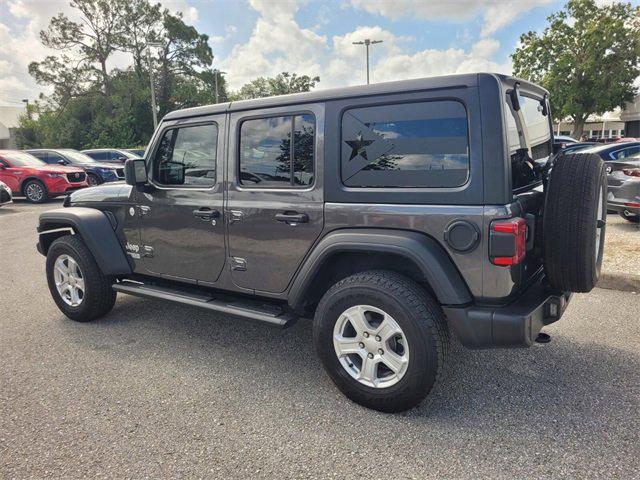 used 2019 Jeep Wrangler Unlimited car, priced at $20,000