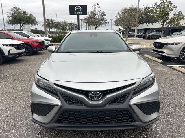 used 2021 Toyota Camry car, priced at $20,487