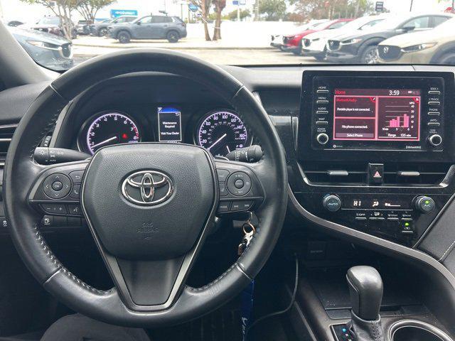 used 2021 Toyota Camry car, priced at $20,487