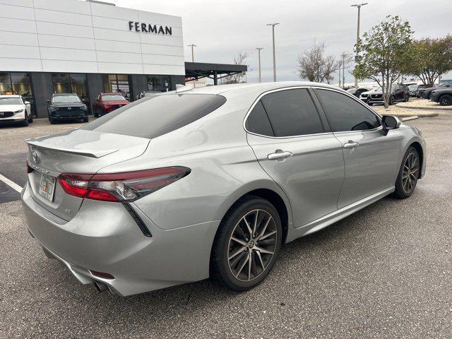 used 2021 Toyota Camry car, priced at $20,487