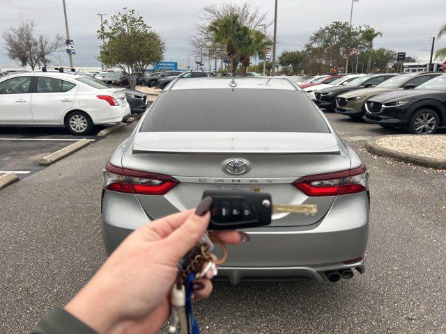 used 2021 Toyota Camry car, priced at $20,487