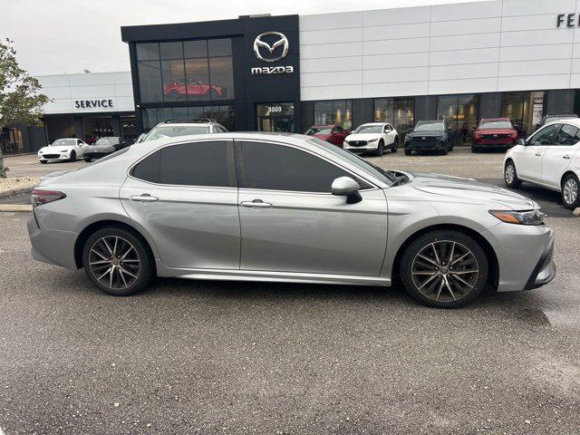 used 2021 Toyota Camry car, priced at $20,487